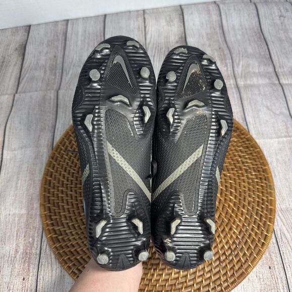 Nike Phantom GT2 Elite DF FG ACC Soccer Cleats Black Iron Grey Blue Size M6/ W8 - Picture 8 of 10